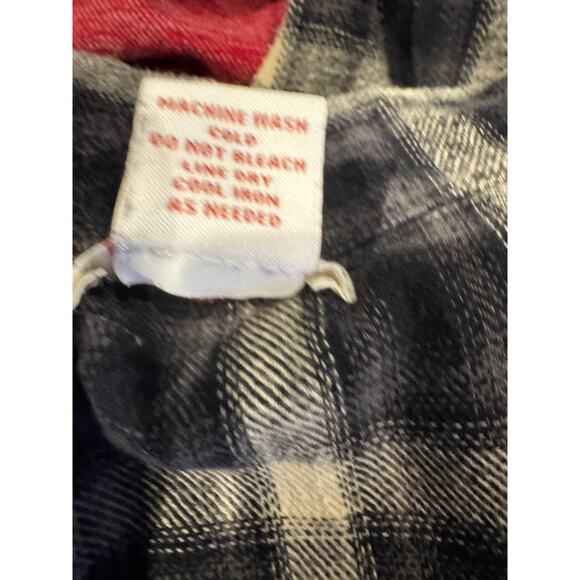 SUNDANCE Ruffle Collar Plaid Shirt Jacket Shacket - Size M - Picture 6 of 6